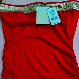 Brand New, Size Small, Red South Pole Adorable Shirt